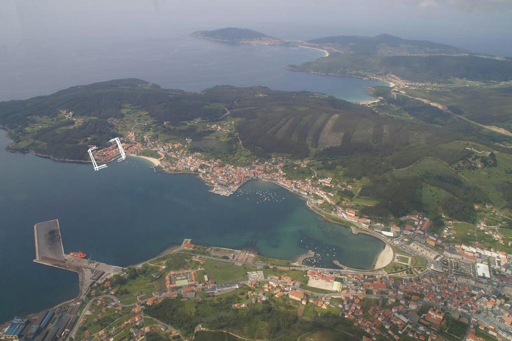 Aparthotel Corcubion Playa De Quenxe Dış mekan fotoğraf