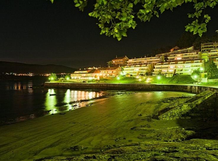 Aparthotel Corcubion Playa De Quenxe Dış mekan fotoğraf